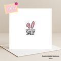 Bunny Ears Happy Easter (Customisable)