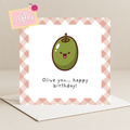 Olive You Card