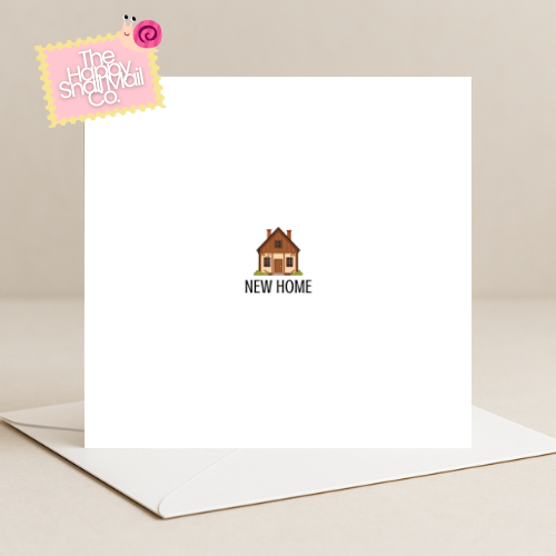 House New Home Card