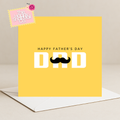 Yellow Moustache (Father's Day Card)