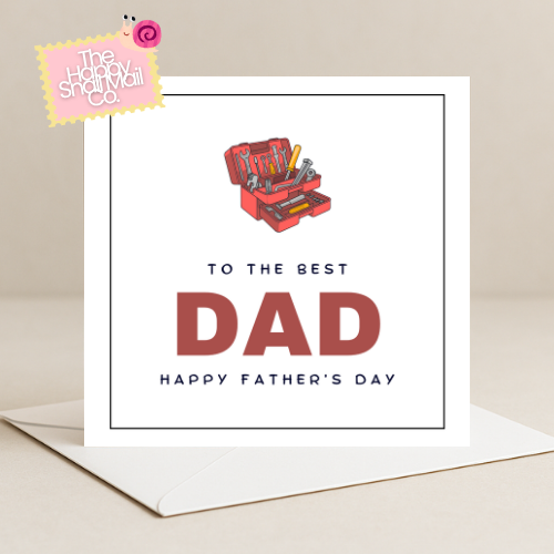 Tool Box Card (Father's Day Card)