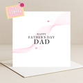 Pink Wave (Father's Day Card)