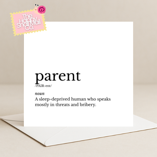 Dictionary Parent Card