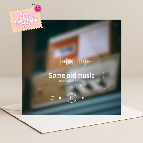 Music Birthday Card