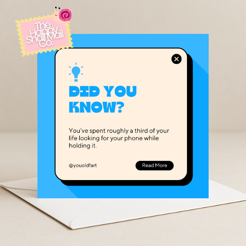 Did You Know Blue Card