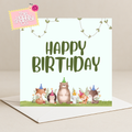 Forrest Birthday Party Card