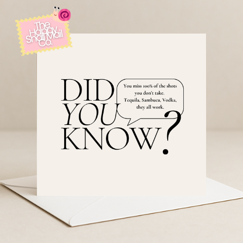 Did You Know Card