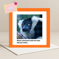 Lemur Card