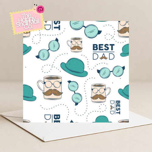 Best Dad Squiggle (Father's Day Card)
