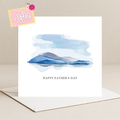 Mountains (Father's Day Card)