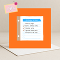To-Do List Card