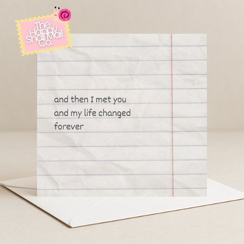Notebook Card