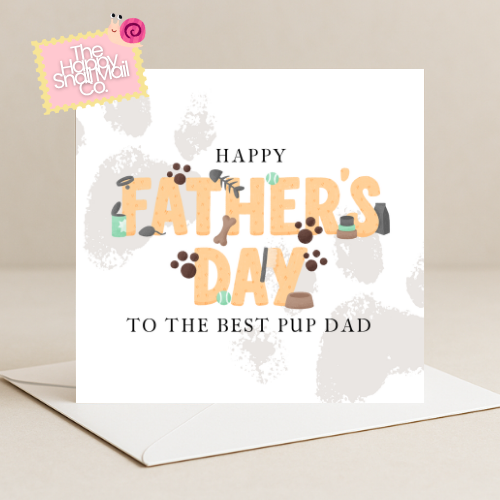 The Best Pup Dad (Father's Day Card)