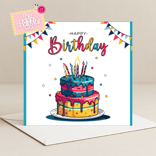 Cake Birthday Card