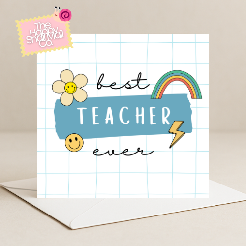Best Teacher EVER Card