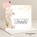 Teddy Welcome To The World (Customisable)