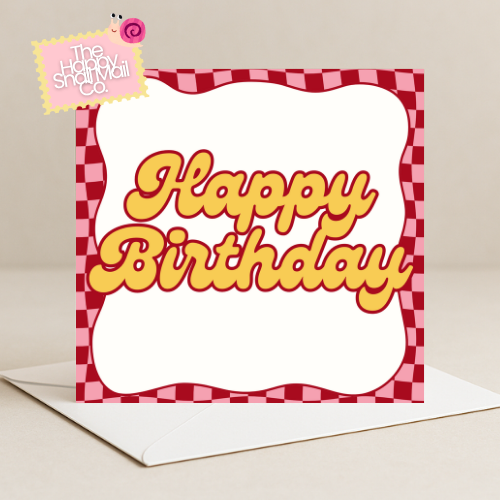 Retro Birthday Card