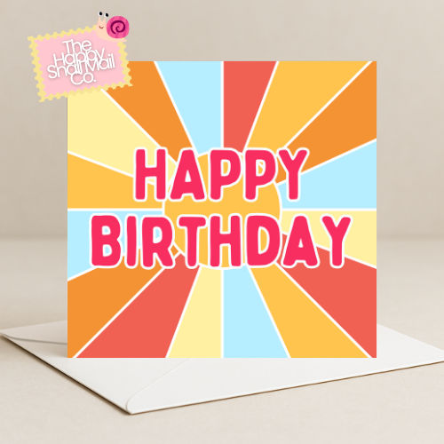 Sunshine Birthday Card