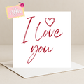 I Love YOU Card