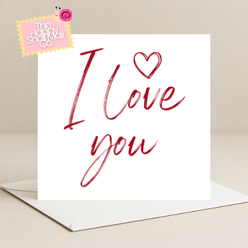 I Love YOU Card