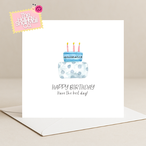 Birthday Cake Birthday Card