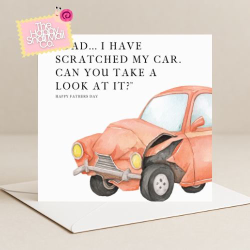 Oops  (Father's Day Card)