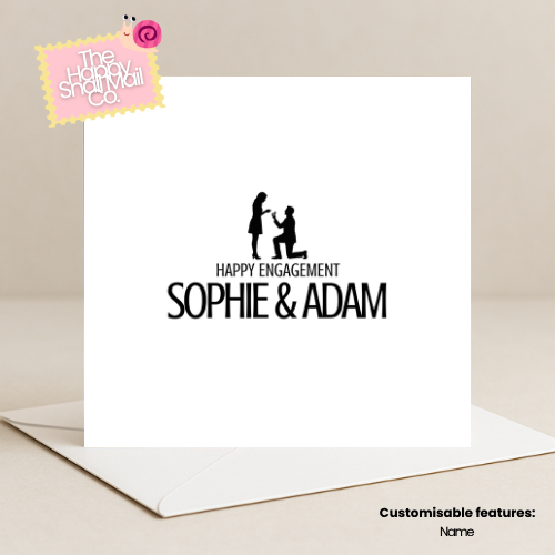 People Happy Engagement (Customisable)