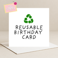 Reusable Birthday Card