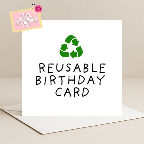 Reusable Birthday Card