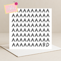 CAAAARDDD Card