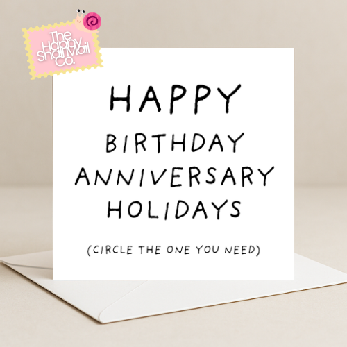 Circle The One You Need Card